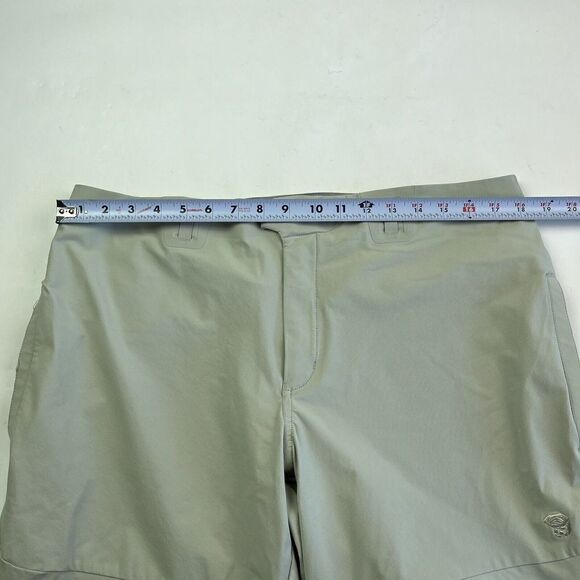 Mountain Hardware Hiking Outdoor Pants cinch bottom Mint Green Size 14 - Picture 4 of 15